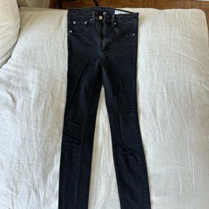 Rag & Bone Skinny Black Jeans